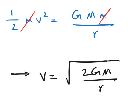 5-4-4k escape velocity formula derivation.png