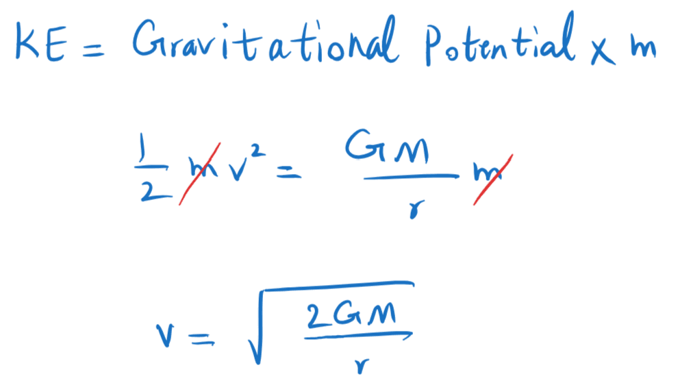 9-2-6c escape velocity formula.png